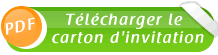 T�l�charger le carton d'invitation pour un anniversaire